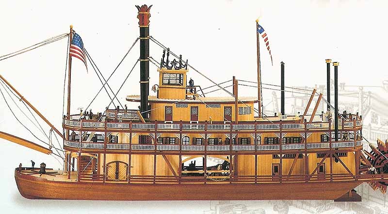 King of the Mississippi Riverboat (Artesania Latina, 180