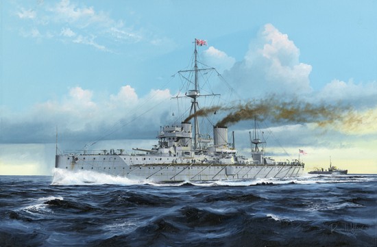 HMS Dreadnought 1907 (Trumpeter, 1:350)