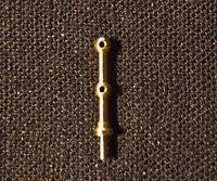 2 Hole Brass Stanchion 10mm (10/pk, CC66210)