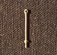1 Hole Brass Stanchion 6mm (10/pk, CC66106)