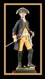 Frederick the Great's Army - Officer Figurine (Amati)