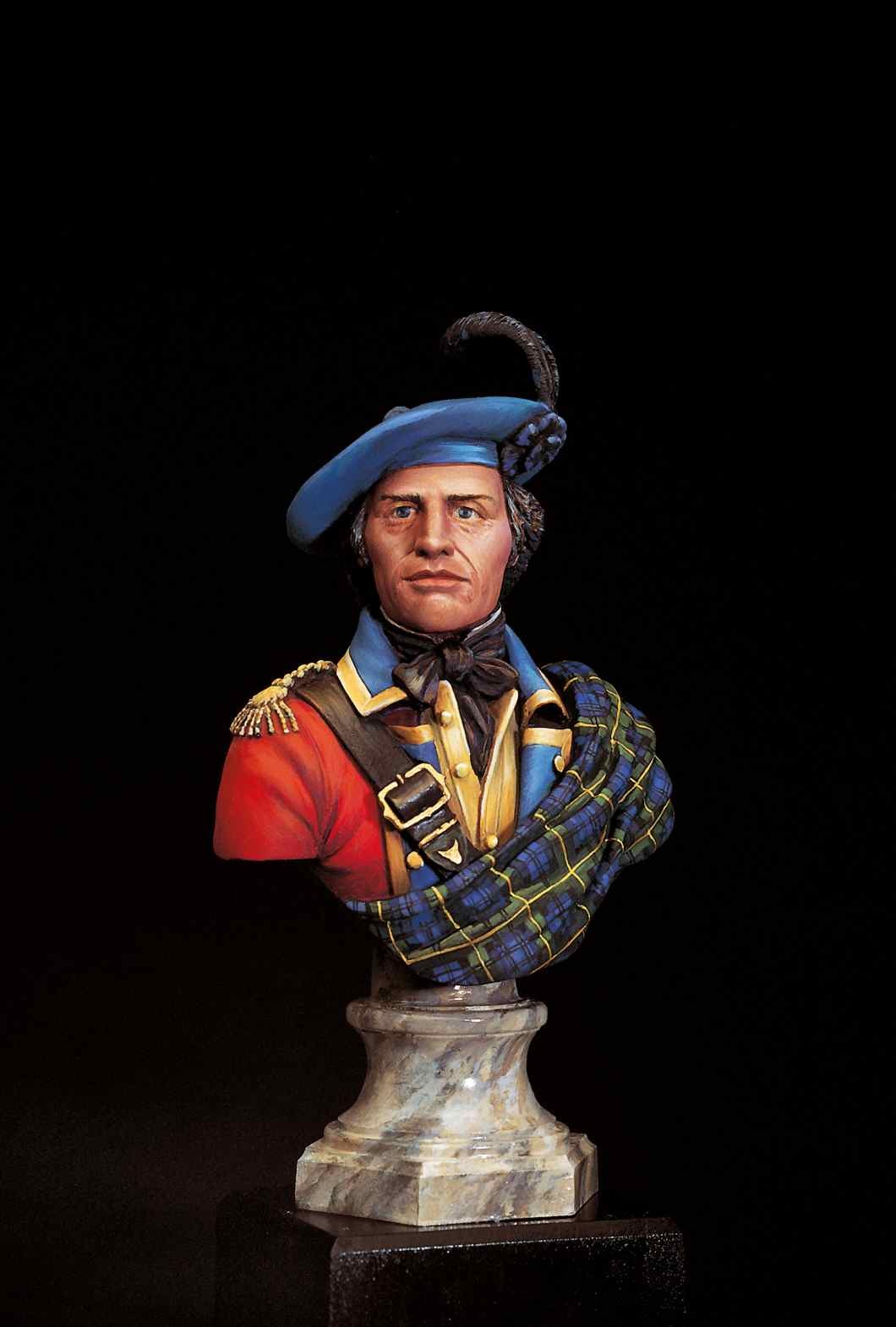 105 Highlanders Bust, 1750 (Amati)