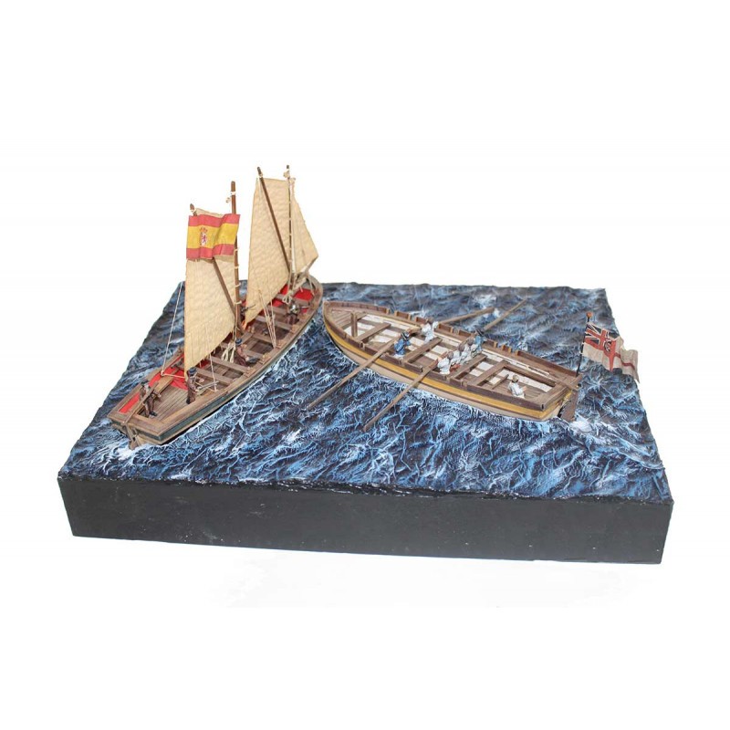 Battle of Trafalgar Diorama (Disar 1:56)