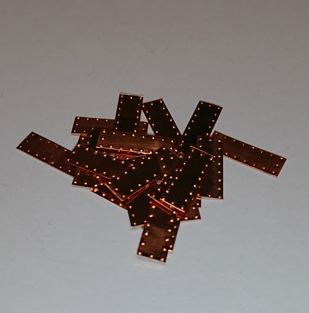 Copper Plates 5x15mm (Mantua 32900)