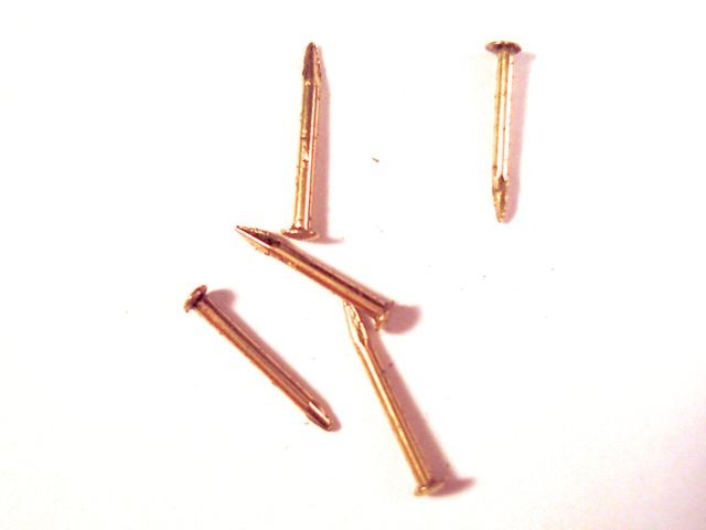 Amati Brass Nails 12mm (200/pk, AM4134/12)