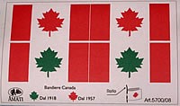 Canadian Flag set (AM5700/08)