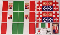 Italian Naval Flag set (AM5700/10)