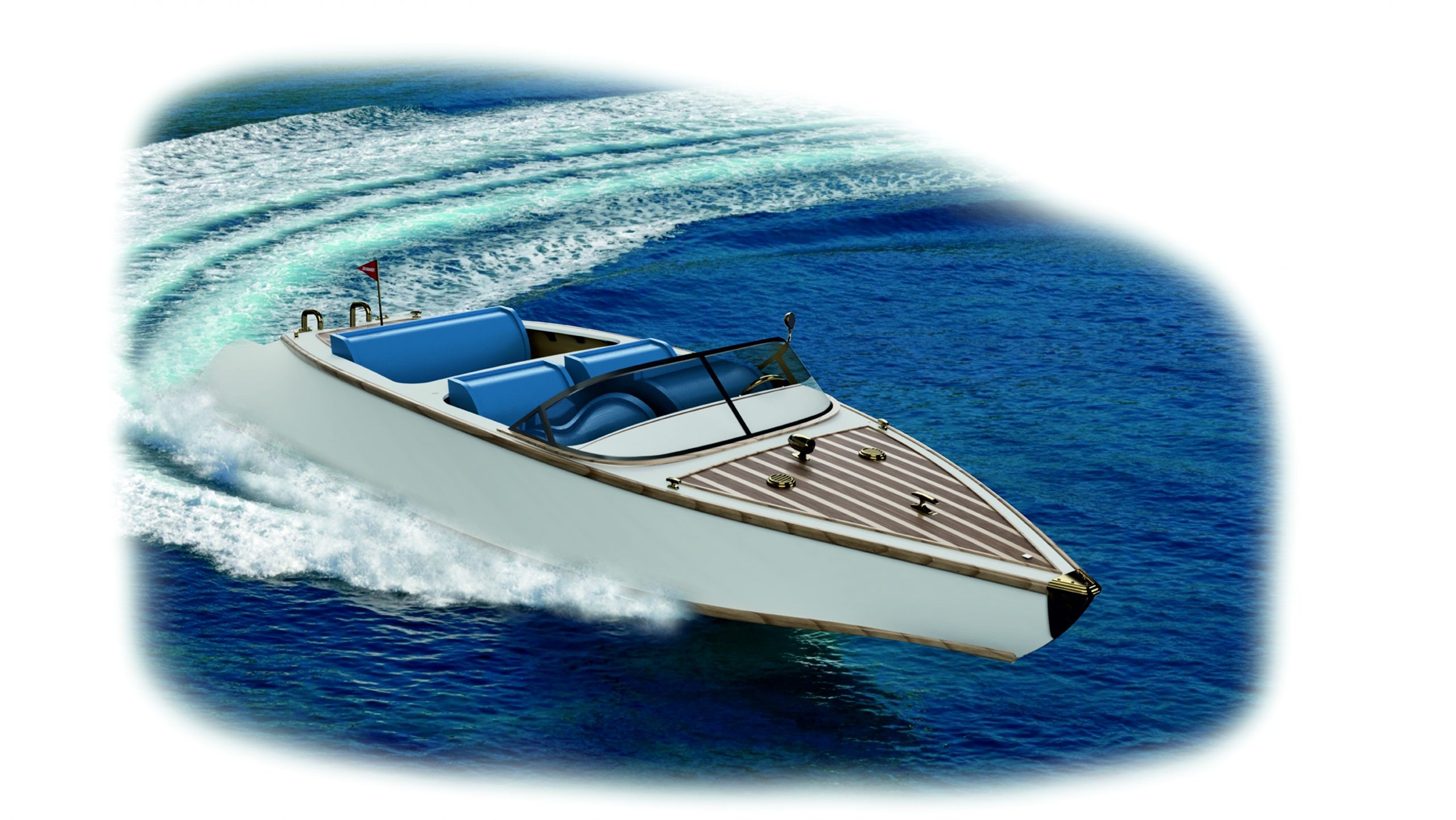 Kubra Retro Speed Boat- RC (Turk, 1:10)