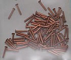 Copper Rivets, 0.95 x 7mm (100/pk. AM2850)