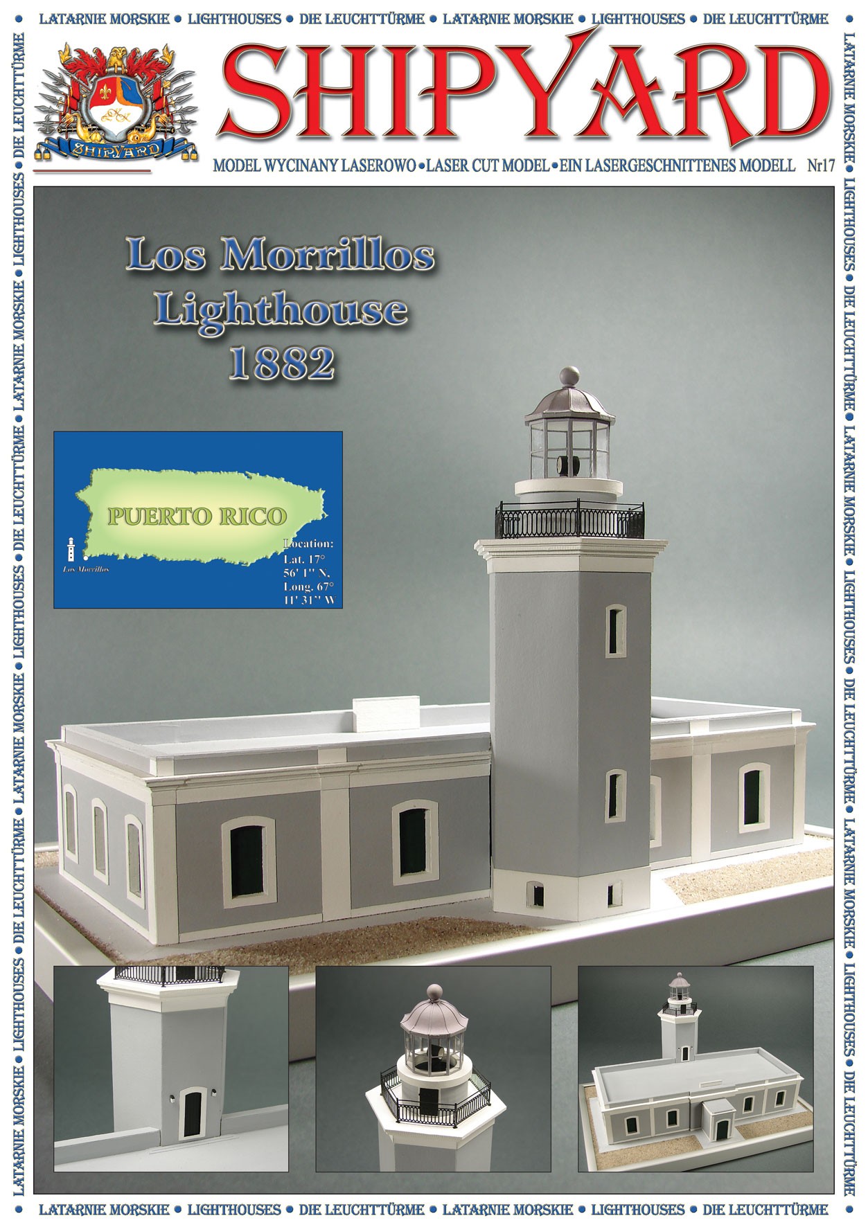 Lighthouse Los Morrillos Laser Cardstock Kit (Shipyard 1:72)