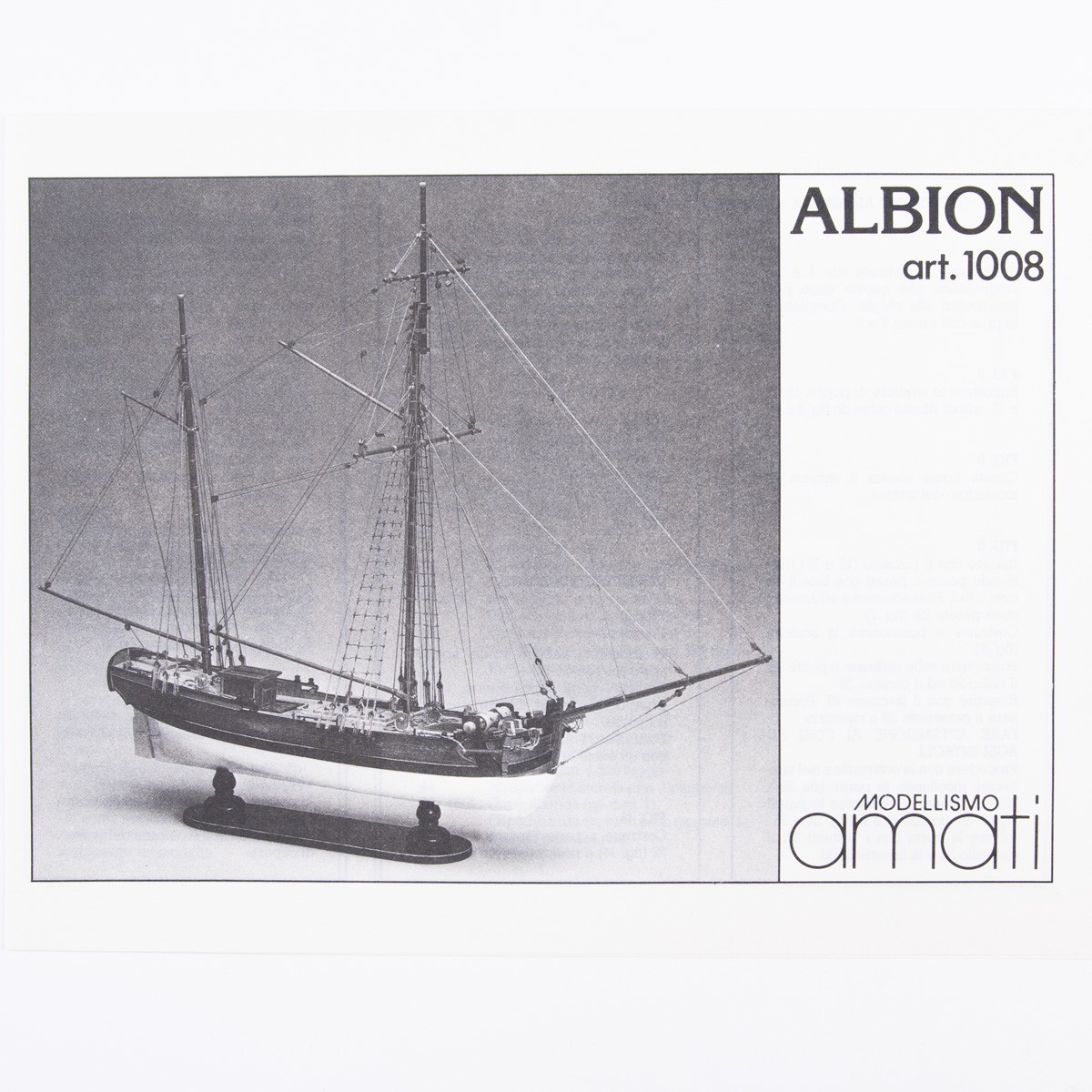Albion Construction Plans (Amati)