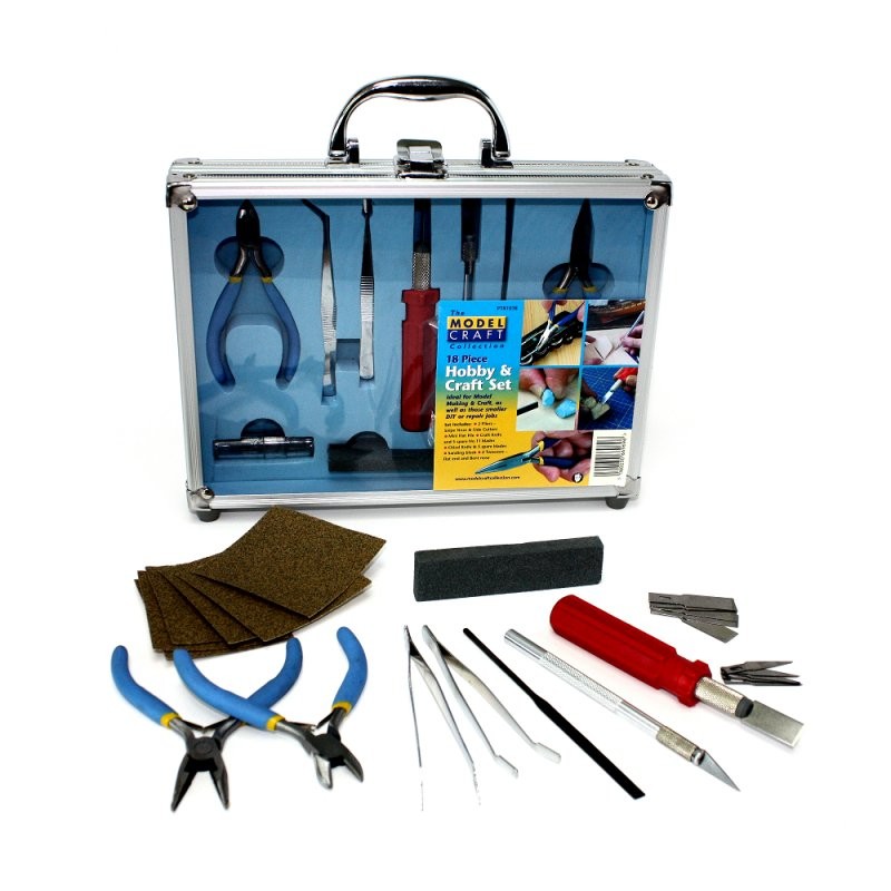 18 Pce Hobby and Craft Set (Modelcraft)