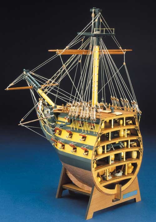 HMS Victory Bow Section (Mantua, 1:78)