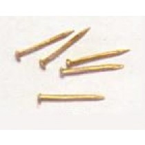 Brass Pins,  No Point, 12mm (100/pk, AM4135/12)