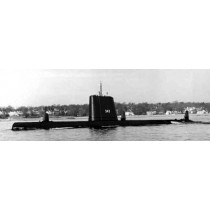 USN Guppy III Submarine SS-343 USS Clagmore (1:350, Yankee Models)