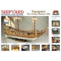 Papegojan Laser Cardboard Kit (Shipyard 1:72)