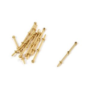 Two ball Brass Stanchion, 20mm (AM4950/20)
